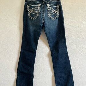 Ariat Dark Blue Boot Cut Jeans for Women